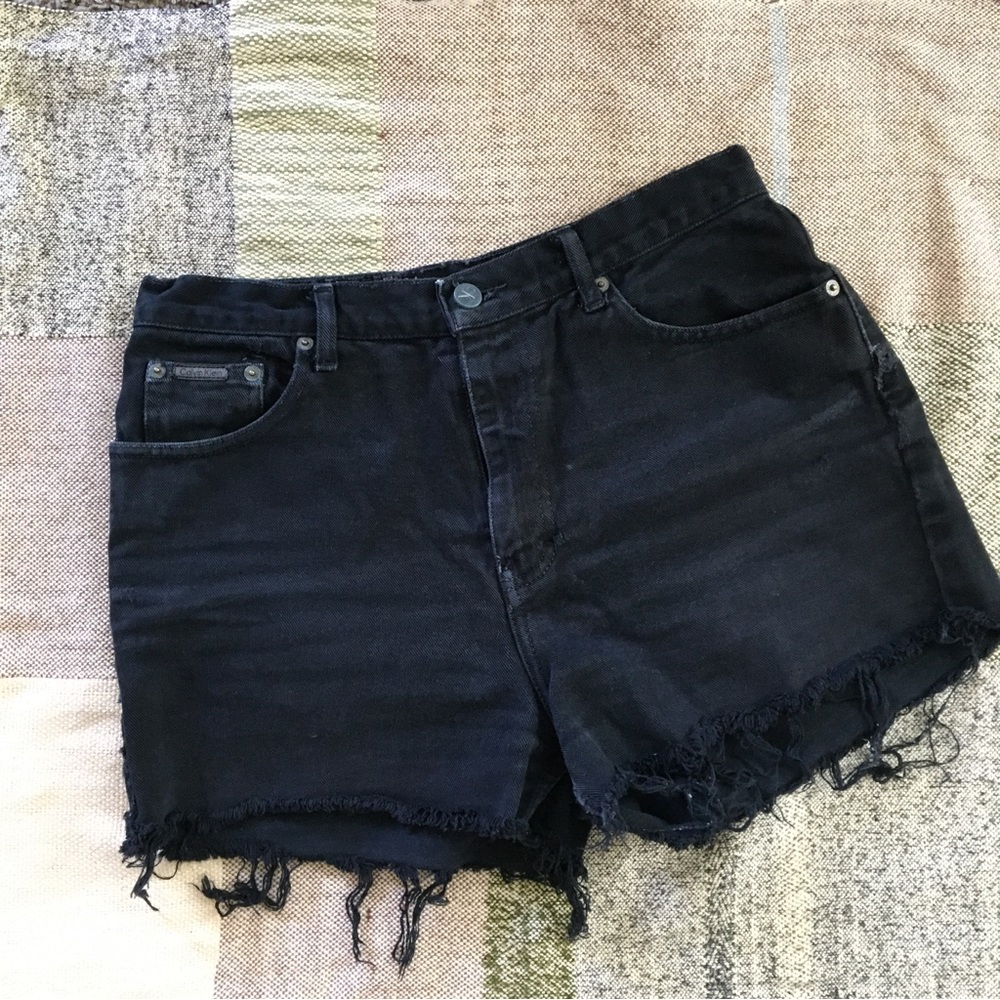 Vintage Calvin Klein cut offs